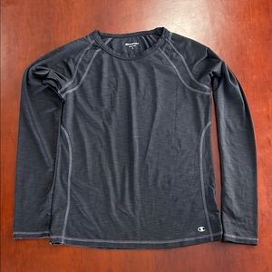 Champion Dark Gray Performance Long Sleeve
